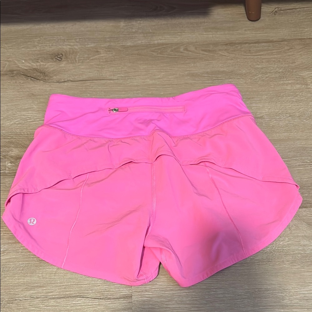 lululemon athletica Women's Vibrant Pink Athletic Shorts